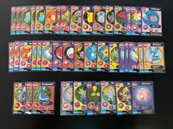 Pokemon BK Burger King 1999 Promo trivia cards Poketrivia Lot 42 Cards Vintage - Image 1