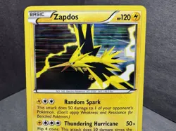 Pokemon TCG Zapdos 41/99 Holo Rare B&W Next Destinies 2012 - Image 2