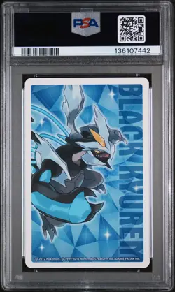 2012 POKEMON BLACK 2 PLAYING CARDS 9 OF DIAMONDS NINETALES PSA 9 - Image 2