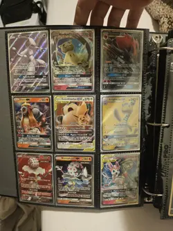 pokemon card binder collection lot Gengar & Mimikyu GX + More - Image 2