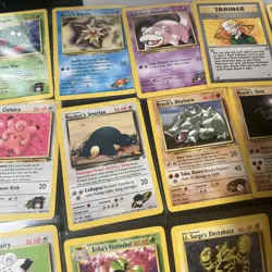 Pokemon Gym Lot Unlimited 25+ Cards! $1 Auction - Image 3