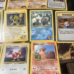 Pokemon Gym Lot Unlimited 25+ Cards! $1 Auction - Image 5
