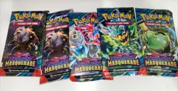 Pokemon TCG Scarlet and Violet Twilight Masquerade x1 Booster Pack Sealed - Image 1