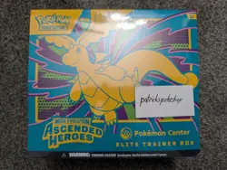 Pokemon Mega Evolution Ascended Heroes Pokemon Center ETB FACTORY SEALED - Image 1
