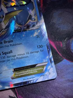 Pokemon TCG Vaporeon EX 24/83 Generations Ultra Rare Basic Holo English - Image 5