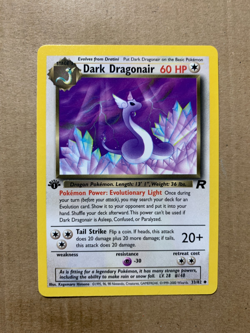 1st Edition Dark Dragonair 33/82 Team Rocket - Uncommon Pokemon Card - NM/M - Image 1