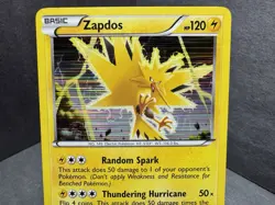 Pokemon TCG Zapdos 46/113 Holo Rare B&W Legendary Treasures (2013) - Image 2