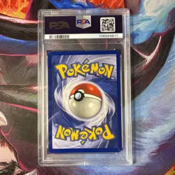 Pokemon Alakazam Base Set Shadowless Holo Rare #1 PSA 7 - Image 2