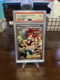 Pokemon TCG Flannery 080/070 SR Full Art Silver Lance Japanese PSA 9 MINT - Image 1