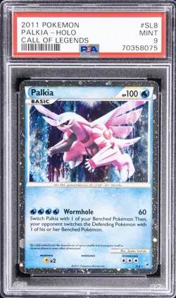 2011 POKEMON CALL OF LEGENDS #SL8 PALKIA-HOLO PSA 9 - Image 1