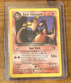 Pokemon TCG Dark Charizard Team Rocket #21/82 Non Holo - Image 1