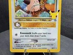 Pokemon TCG Cleffa 20/111 Holo Rare Celebrations Classic Collection SWSH - Image 3