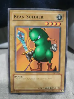 Yugioh Card Bean Soldier TP1-018 Tournament Pack 1 2002 Short Print - Image 1