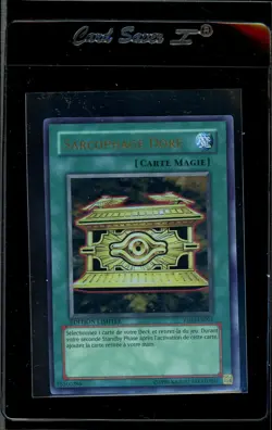 Gold Sarcophagus PT03-FR001 Ultra Rare Pharaoh Tour PRIZE CARD FRENCH Yugioh NM - Image 1