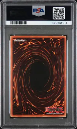 2002 YU-GI-OH! STARTER DECK: YUGI #006 DARK MAGICIAN PSA 4 - Image 2