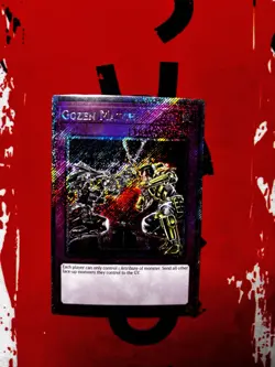 Gozen Match 1st Edition Platinum Secret Rare Card RA04-E134 Yu-Gi-Oh! - Image 1