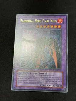 Yugioh Elemental Hero Flare Neos POTD-EN032 Ultra Rare Unlimited LP - Image 2