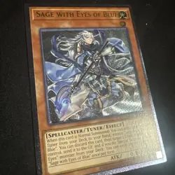 Yu-Gi-Oh! Sage with Eyes of Blue- OP27-EN001 - NM Ultimate Rare - Image 3