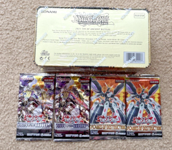 Yu-Gi-Oh! 2021 Tin of Ancient Battles + 4 Packs All Factory Sealed New Lot - Image 2