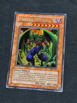 Yugioh Mazera DeVille AST-111 Secret Rare NM - Image 3