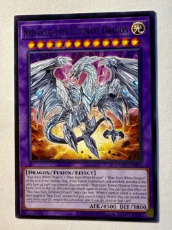 Neo Blue-Eyes Ultimate Dragon - SDWD-EN035 - Common - Unlimited Misprint Yugioh - Image 1