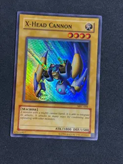 Yugioh X-Head Cannon MFC-004 Super Rare NM - Image 1