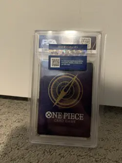 2025 One Piece OP10 EN Manga Alternate Art #119 Trafalgar Law PSA 10 GEM MINT - Image 2
