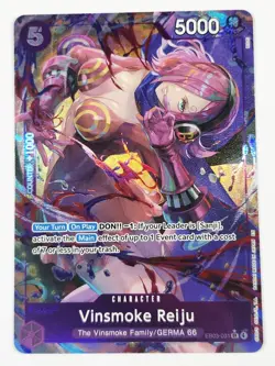 One Piece | Vinsmoke Reiju | EB03-031 | Alt Art (SR) | NM 🔥 - Image 1