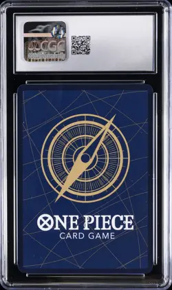 2023 ONE PIECE PROMO CARDS JPN BCG FEST 23-24 WORLD TOUR MONKEY D. LUFFY CGC 9 - Image 2