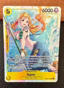One Piece Nami EB03-053 SR Heroines Edition English - Image 1
