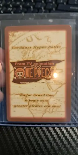 BANDAI One Piece Hyper Battle LUFFY PIRATES S17 HOLO FOIL SCARCE EARLY CARD - Image 2