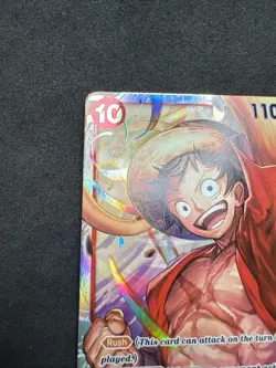 Monkey.D.Luffy ST10-006 - One Piece TCG - Starter Deck 10 Holo SR English - Image 2