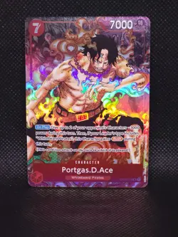 Portgas D. Ace Alt Art Paramount War Alt Art OP02-013 x4 One Piece English - Image 2