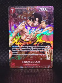 Portgas D. Ace Alt Art Paramount War Alt Art OP02-013 x4 One Piece English - Image 3