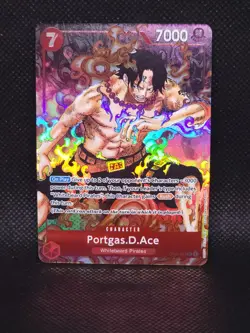 Portgas D. Ace Alt Art Paramount War Alt Art OP02-013 x4 One Piece English - Image 4