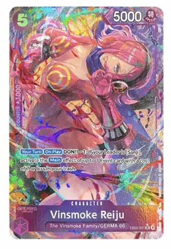 VINSMOKE REIJU 2026 One Piece EB03 Heroines Edition Super Alt Art 031 ENGLISH - Image 1