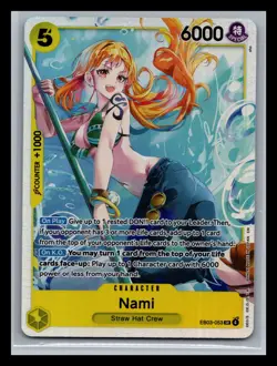 Nami (053) SR Extra Booster: One Piece Heroines Edition EB03-053 NM - Image 1