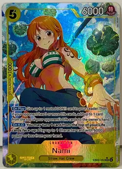 One Piece - Nami EB03-053 Alternate Art - English Extra Booster Heroines Edition - Image 1