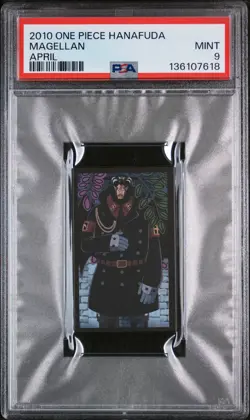 2010 ONE PIECE HANAFUDA APRIL MAGELLAN PSA 9 - Image 1