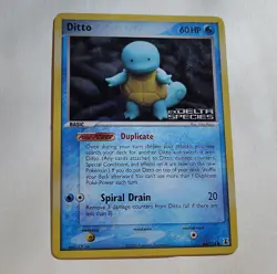 Pokemon Ditto EX Delta Species 64/113 60 HP 20 Attack Regular Card 2005 - Image 1