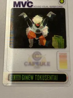Ginyu Force - 016 - Dragon Ball Morinaga 3D Capsule Corp Card Japanese - Image 4