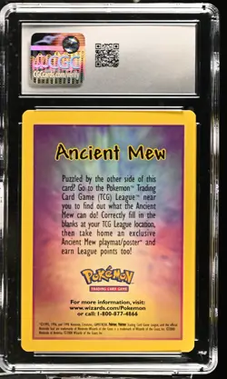 CGC 9 MINT Ancient Mew INSERT 2000 MOVIE PROMO Pokemon Card 245 - Image 2