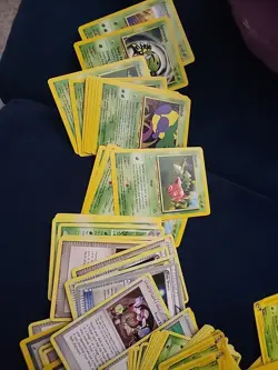 170 Pokemon Card Vintage Lot 1999 Jungle Fossil Rocket Set Rare Holographic Base - Image 5