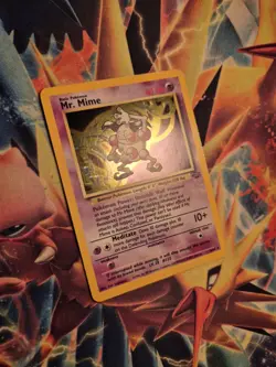 Mr. Mime Holo Rare Pokemon Card, Jungle, 6/64 - Image 3