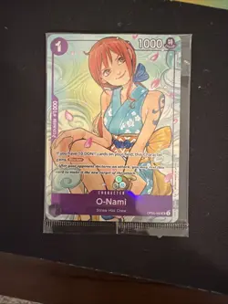O-Nami (Illustration Box Vol.1) OP05-062 One Piece Promotion Cards Foil Sealed - Image 1