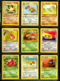 1999 Pokemon JUNGLE SET Cards Lot HOLO Vaporeon RARE Scyther 1ST EDITION + WotC - Image 3