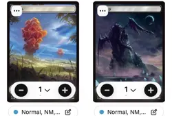 Magic the gathering final fantasy card - Image 1