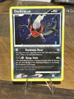 Darkrai 4/106 Holo Swirl Great Encounters Pokemon Card Mint DP Rare - Image 1