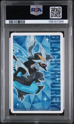 2012 POKEMON BLACK 2 PLAYING CARDS 4 OF DIAMONDS VULPIX PSA 10 - Image 2