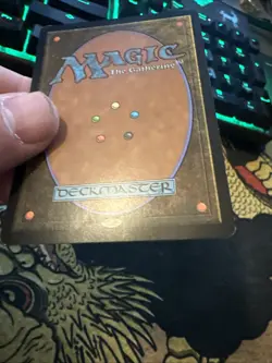 Mtg Magic Kaldheim Full Art Quakebringer Misprint Missing Stamp Error Card - Image 4